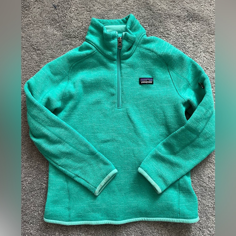 Patagonia 1/4 zip better sweater for kids. Great condition.